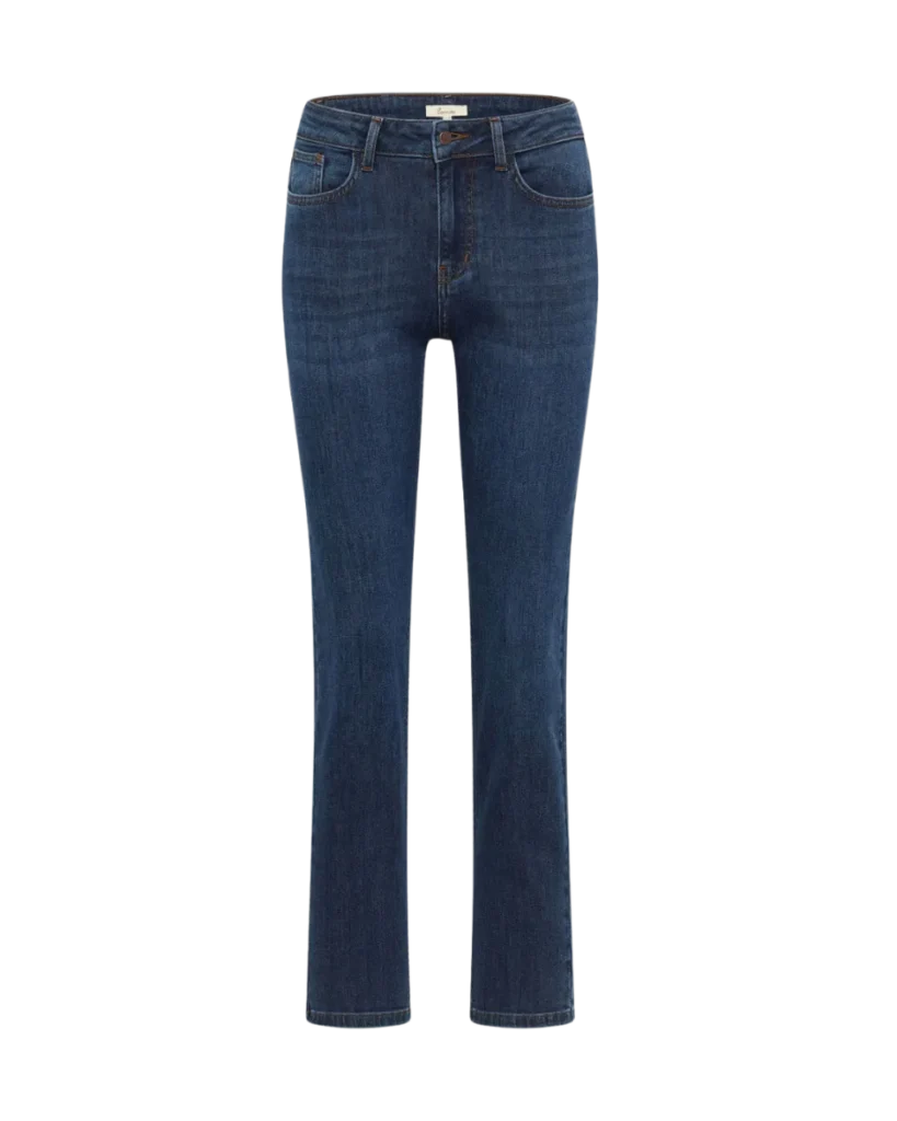 Dunkelblaue Jeans Doriis von Tranquillo aus Biobaumwolle
