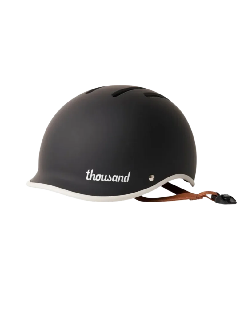 Schwarzer Fahrradhelm Thousand Heritage 2.0 in Carbon Black