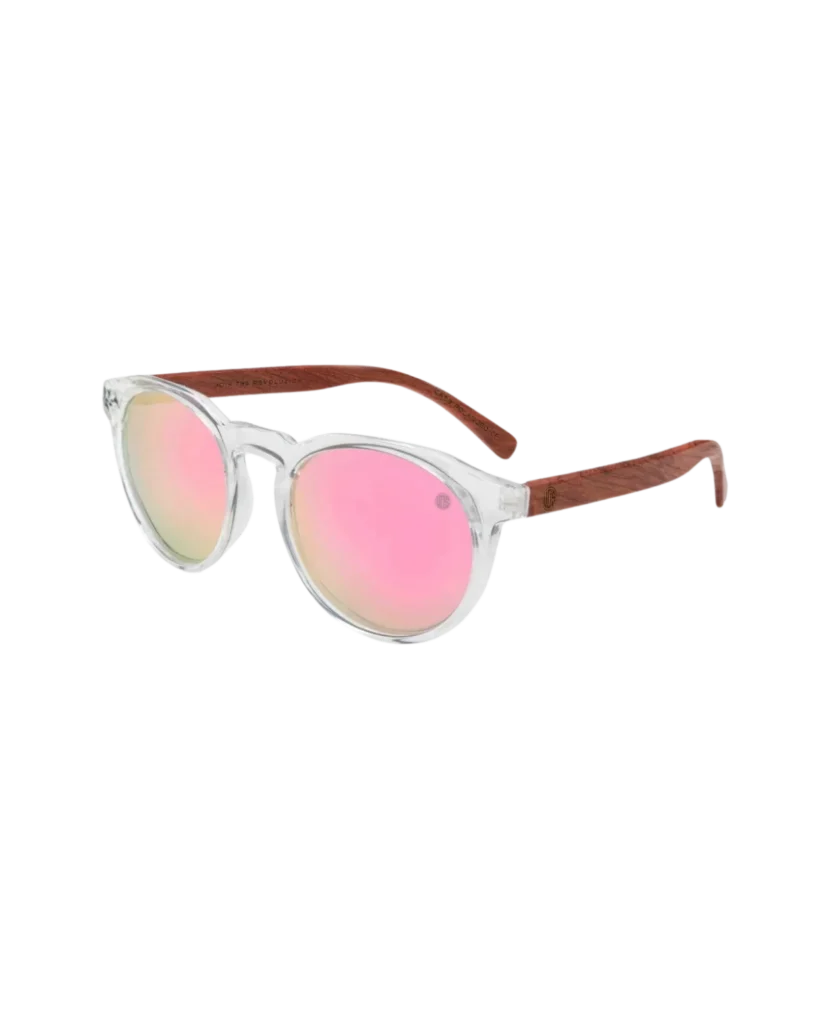 Malibu Pink runde Sonnenbrille