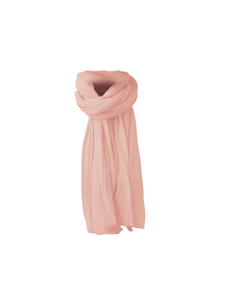 D'els Rosa Unisex-Schal